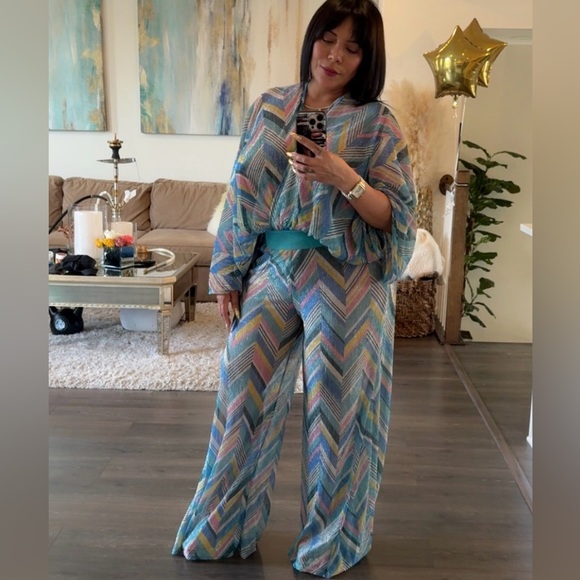 Printed Pant Set - Picture 8 of 9